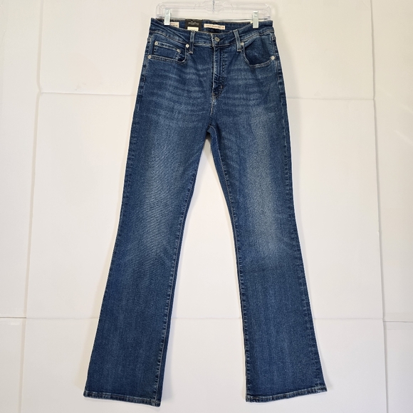 NWT Levi's Premium 725 High Rise Bootcut Jeans 31 Medium Wash 90s